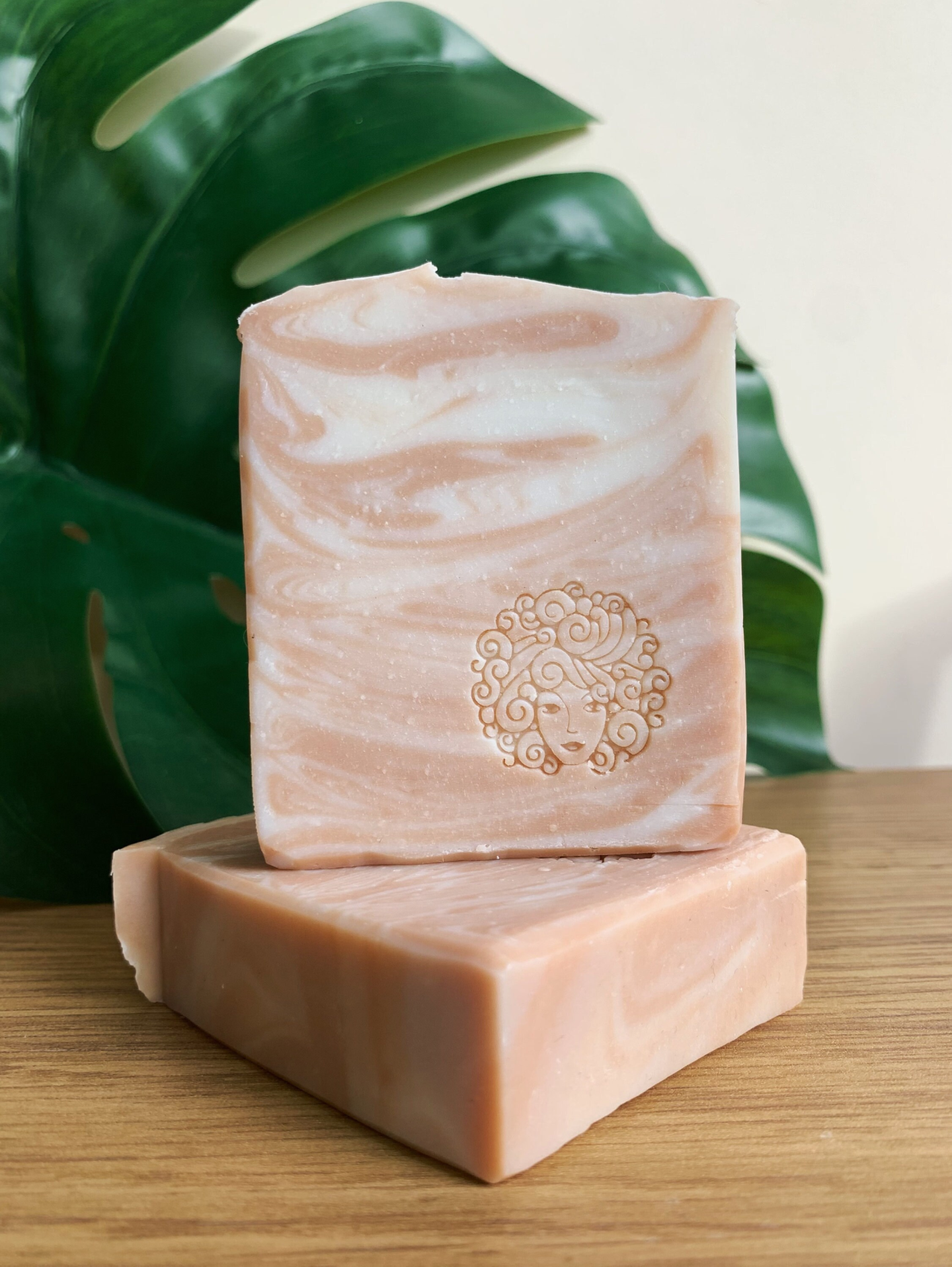 Purify soap bar made with french pink clay