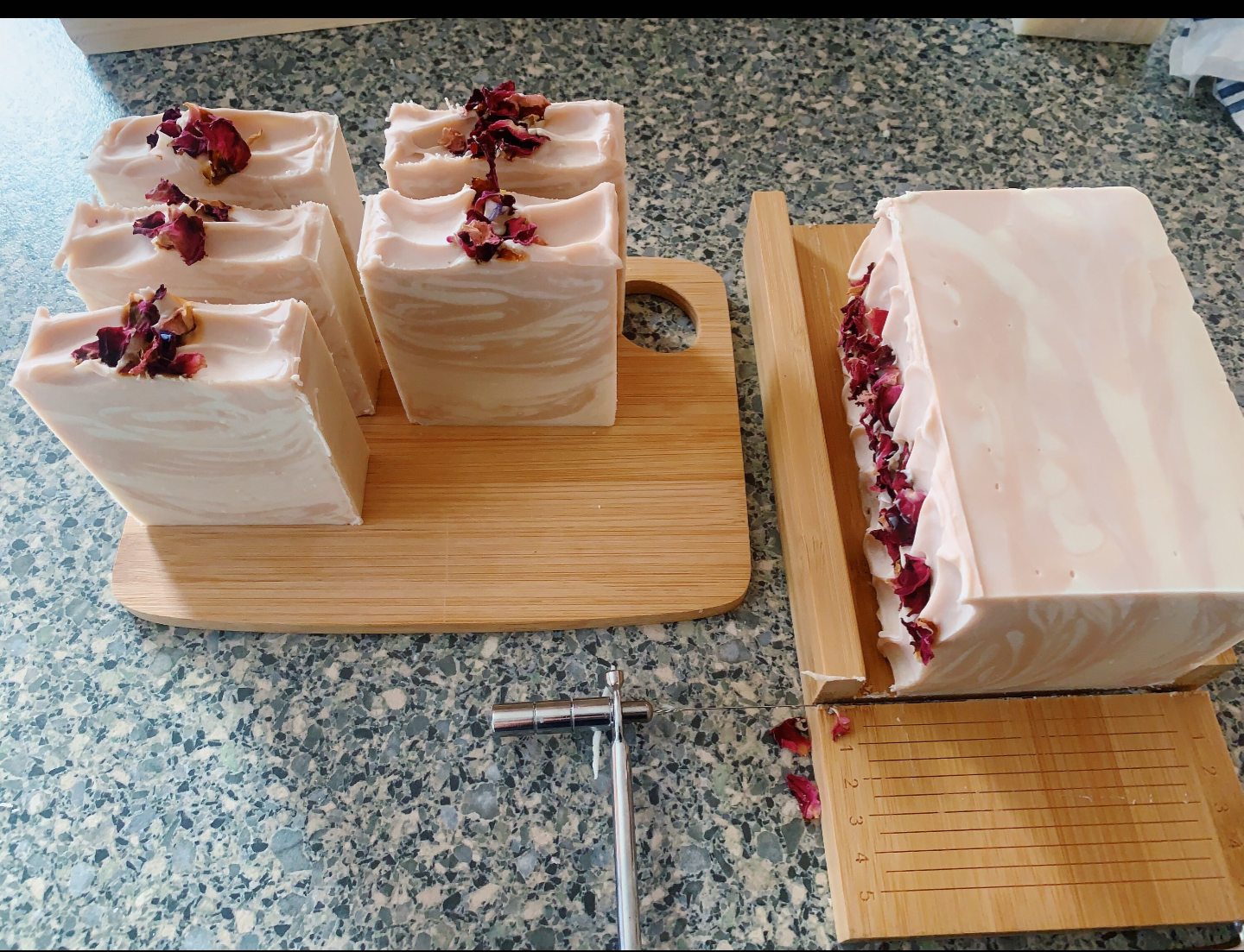 Purify soap bar made with french pink clay