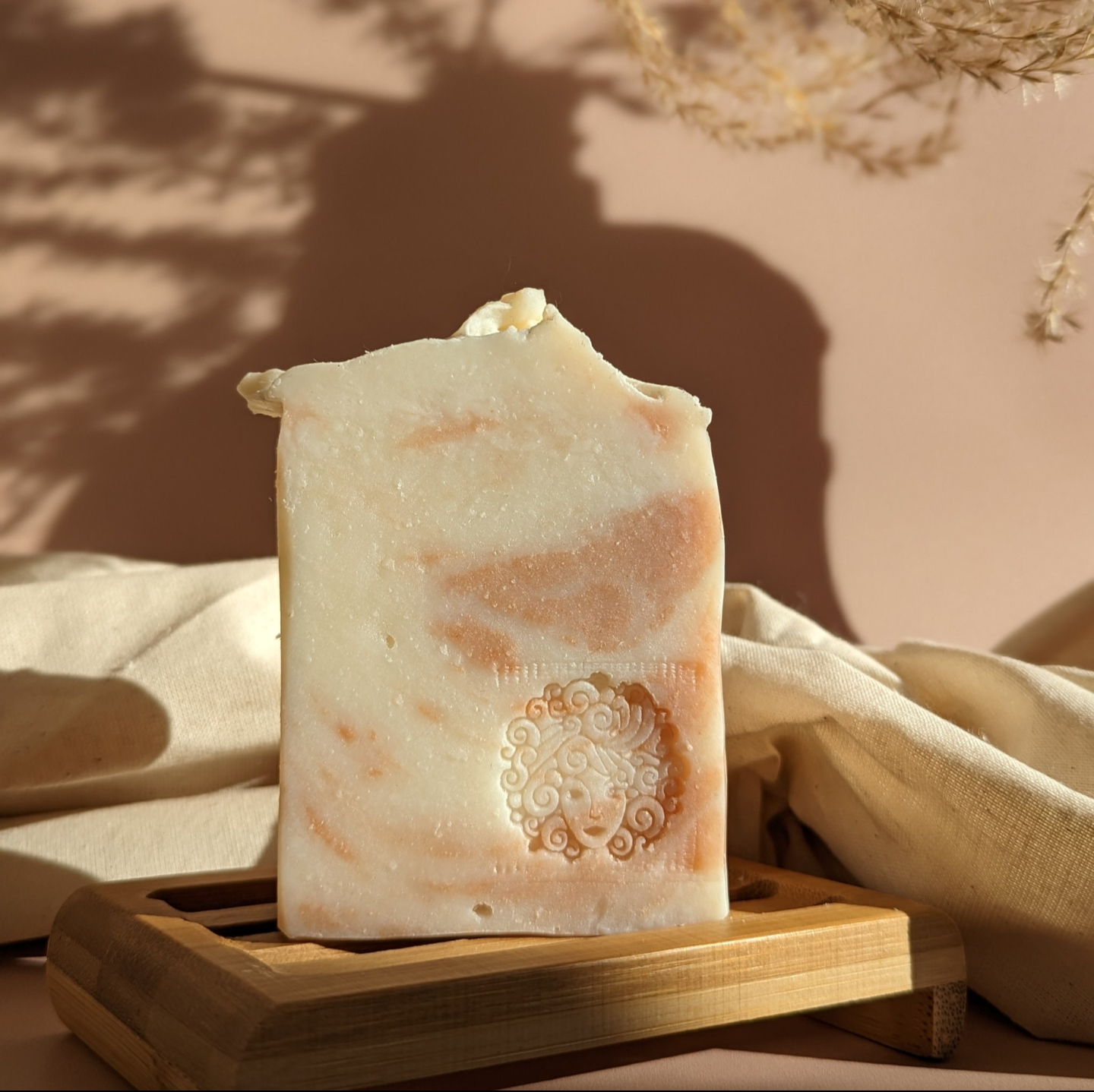 Purify soap bar made with french pink clay
